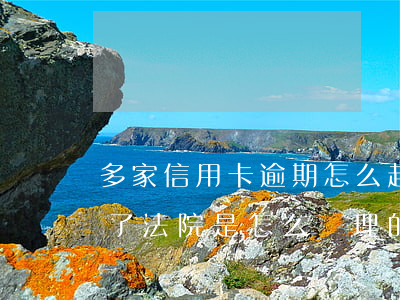多家信用卡逾期怎么起訴(信用卡逾期被起訴了法院是怎么處理的)