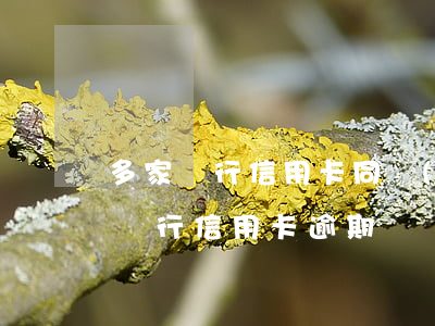多家銀行信用卡同時(shí)逾期(欠多家銀行信用卡逾期)