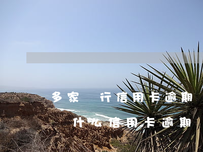 多家銀行信用卡逾期會(huì)被起訴嗎(為什么信用卡逾期銀行不起訴)
