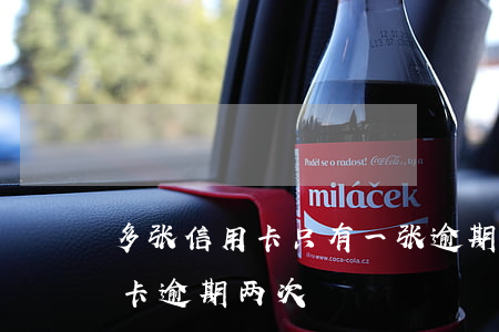 多张信用卡只有一张逾期还不起(一年内信用卡逾期两次)