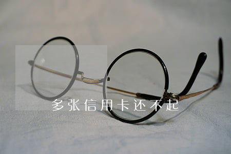 多张信用卡还不起