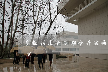 多张信用卡逾期会并案(两张信用卡逾期的后果)