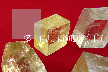 多張信用卡逾期負(fù)責(zé)
