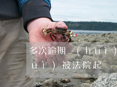 多次逾期會(huì)被起訴嗎(逾期會(huì)被法院起訴嗎)