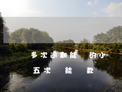 多次逾期能貸的小額貸款(連續(xù)逾期五次還能貸款嗎)