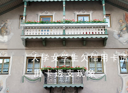 大学女学生欠信用卡透支(如何看待大学生信用卡透支现象)