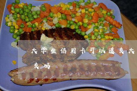 大学生信用卡可以透支(大学生信用卡可以透支吗)