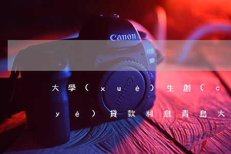 大學(xué)生創(chuàng)業(yè)貸款利息(青島大學(xué)生創(chuàng)業(yè)貸款利息)