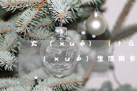 大學(xué)發(fā)的信用卡 逾期 大學(xué)生信用卡還不上引發(fā)悲劇