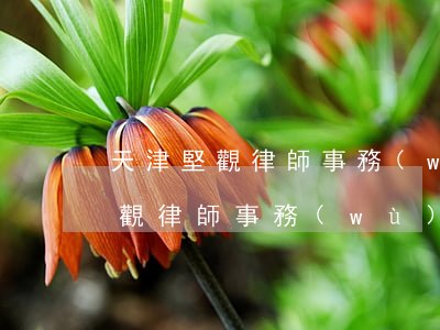 天津堅觀律師事務(wù)所怎么樣(天津堅觀律師事務(wù)所地址)