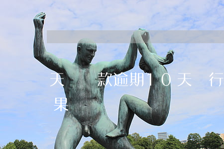 天貓貸款逾期10天(銀行貸款逾期10天后果)