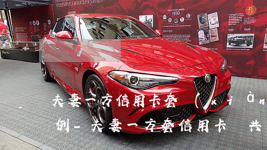 夫妻一方信用卡套現(xiàn)還不上案例-夫妻一方套信用卡屬共同債務(wù)嗎