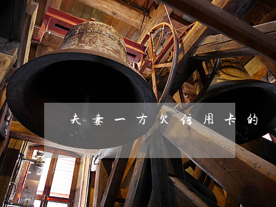 夫妻一方欠信用卡的錢還能用嗎-