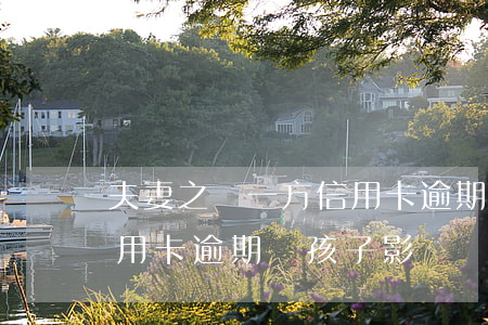 夫妻之間一方信用卡逾期-夫妻之間一方信用卡逾期對孩子影響