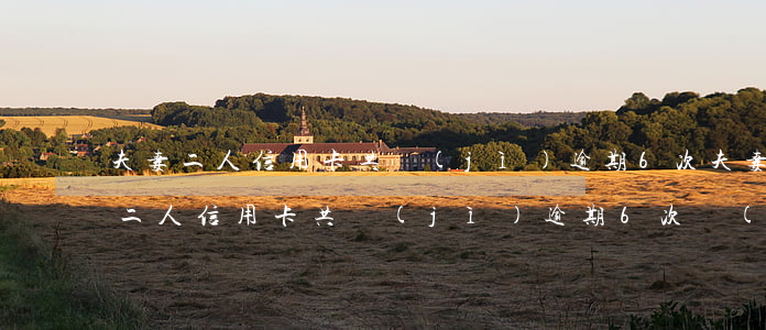 夫妻二人信用卡共計(jì)逾期6次(夫妻二人信用卡共計(jì)逾期6次數(shù)有多少)