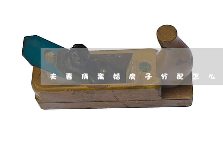 夫妻俩离婚房子分配怎么办