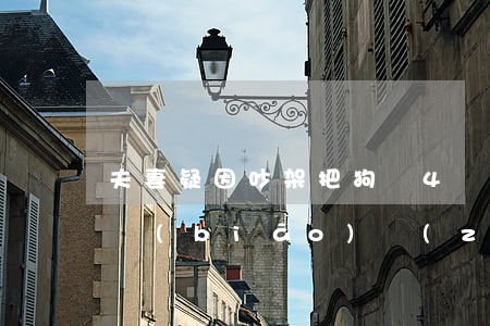 夫妻疑因吵架把狗從4樓推下（高空拋物量刑標(biāo)準(zhǔn)是怎樣的）