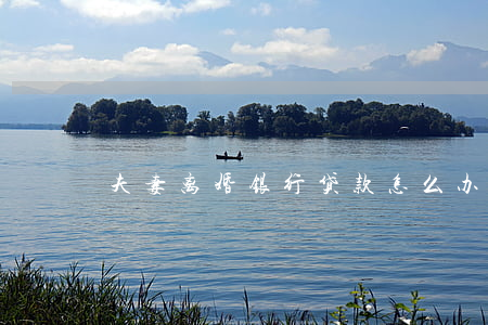 夫妻离婚银行贷款怎么办