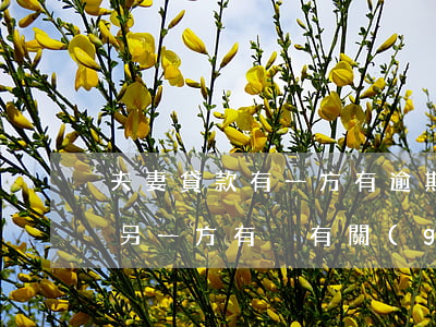 夫妻貸款有一方有逾期(夫妻一方貸款逾期與另一方有沒有關(guān)系)