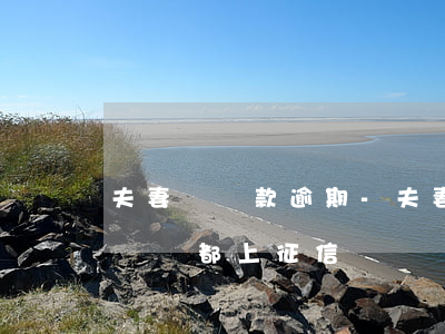 夫妻雙貸款逾期-夫妻雙方貸款逾期是不是兩個都上征信