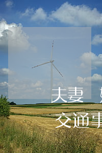 夫妻離婚了發(fā)生交通事故怎么判定(交通事故責(zé)任人離婚了)