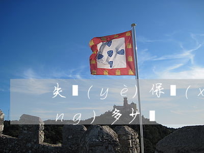 失業(yè)保險(xiǎn)能領(lǐng)多少錢