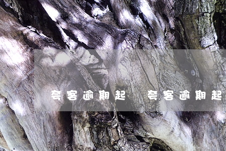 夸客逾期起訴(夸客逾期起訴) 夸客逾期起訴(夸客逾期起訴)