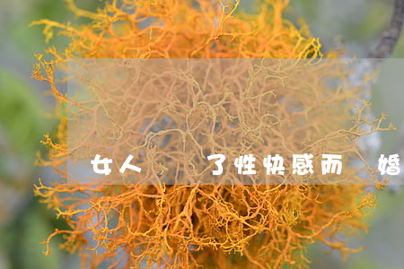 女人會為了性快感而離婚嗎