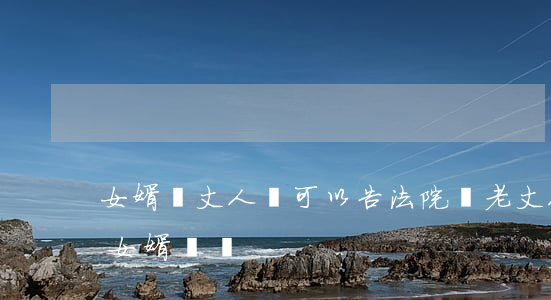 女婿簽丈人錢可以告法院嗎(老丈人欠的錢要女婿還嗎)