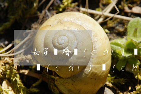 女子離婚財(cái)產(chǎn)分割(財(cái)產(chǎn)分割 離婚)