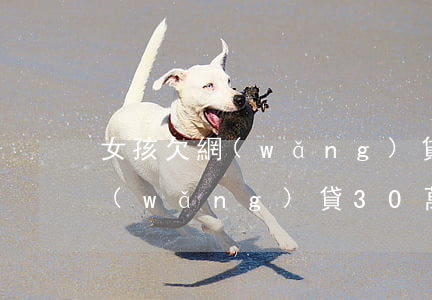 女孩欠網(wǎng)貸20萬(女生欠了網(wǎng)貸30萬)