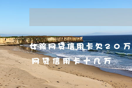 女孩网贷信用卡欠20万自救方法-女生欠网贷信用卡十几万