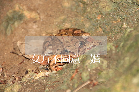 女方不同意離婚