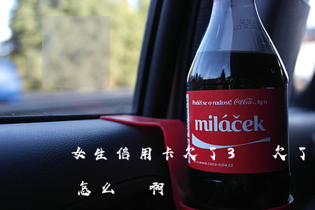 女生信用卡欠了3萬(欠了三萬的信用卡我可怎么辦啊)