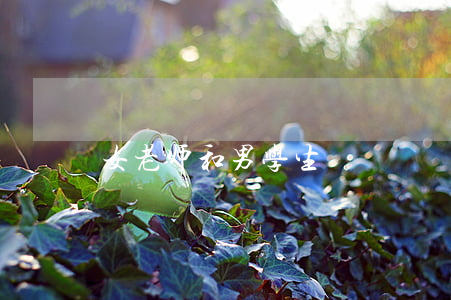 女老师和男学生
