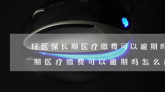 好医保长期医疗缴费可以逾期吗-好医保长期医疗缴费可以逾期吗怎么办