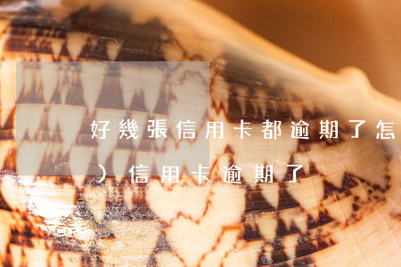 好幾張信用卡都逾期了怎么辦(好幾個(gè)信用卡逾期了)