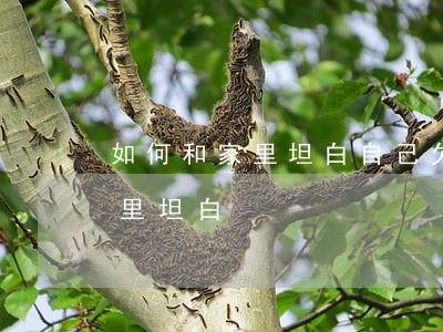 如何和家里坦白自己欠网贷(欠网贷怎么和家里坦白)