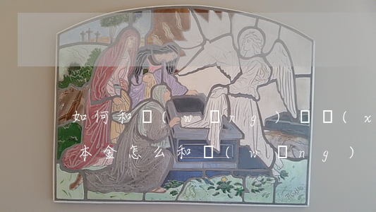 如何和網(wǎng)貸協(xié)商還本金（怎么和網(wǎng)貸協(xié)商還本金）