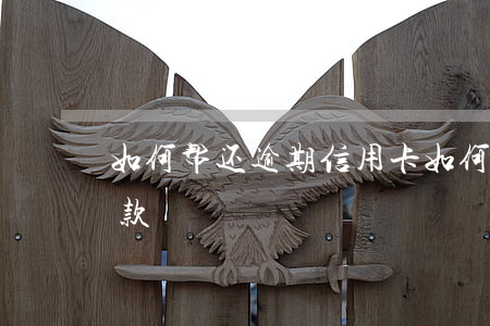 如何帮还逾期信用卡(如何帮还逾期信用卡还款)