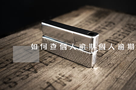 如何查個人逾期（個人逾期查詢）