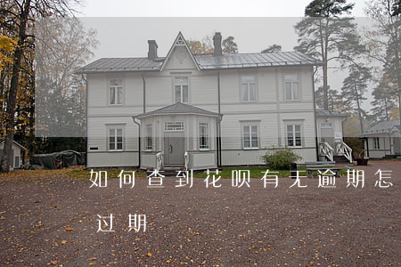 如何查到花呗有无逾期(怎么查花呗有没有逾过期)