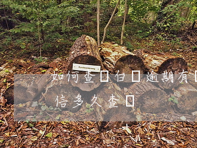如何查詢白條逾期有沒有上征信（白條逾期征信多久查詢）