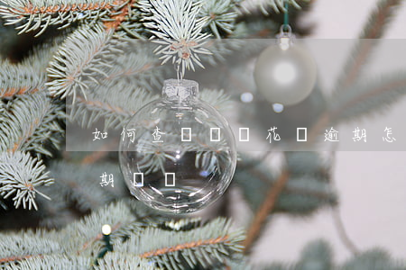 如何查詢螞蟻花唄逾期(怎么看花唄是否有逾期記錄)