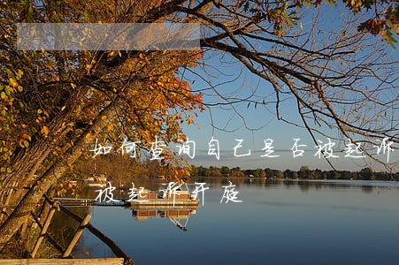 如何查询自己是否被起诉(如何查询自己是否被起诉开庭)