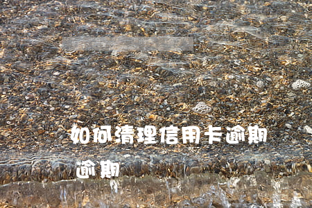 如何清理信用卡逾期記錄 怎么樣消除信用卡逾期記錄