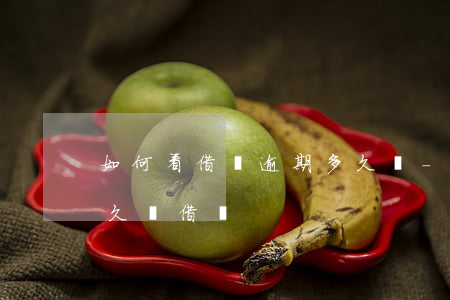 如何看借唄逾期多久沒-如何看借唄逾期多久沒借過