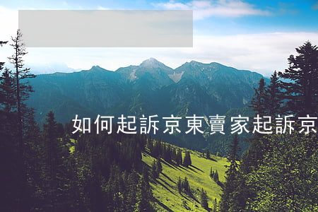 如何起訴京東賣家（起訴京東店鋪花多少錢）