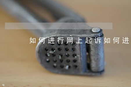 如何进行网上起诉,如何进行网上起诉立案 如何进行网上起诉,如何进行网上起诉立案