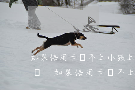 如果信用卡還不上小孩上學(xué)影響嗎-如果信用卡還不上小孩上學(xué)影響嗎怎么辦